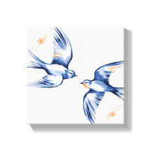 Vuelo etéreo - Trague Duo Canvas Art