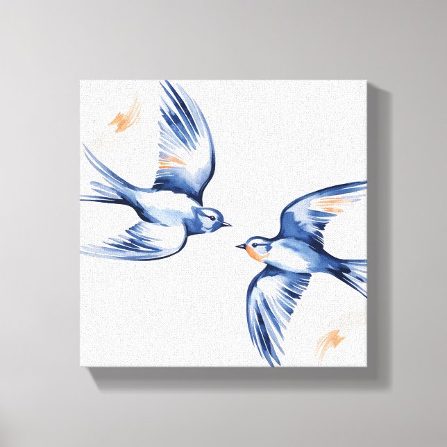 Lienzo Vuelo etéreo - Trague Duo Canvas Art (Anverso)