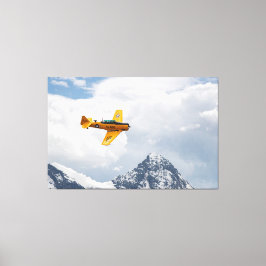 Lienzo Vuelo majestuoso del T-6 Texan