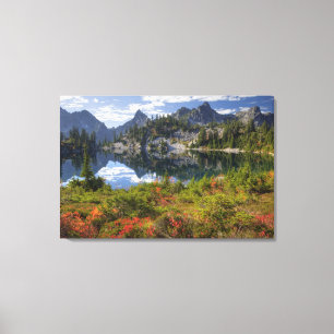 Lienzo WA, Alpine Lakes Wilderness, Gem Lake, con 2