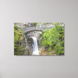 Lienzo WA, Parque Nacional Mount Rainier, Christine Falls