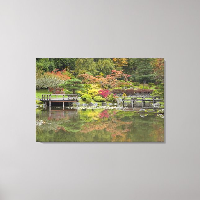 Lienzo WA, Seattle, Arboreto del Parque de Washington, 3 (Anverso)