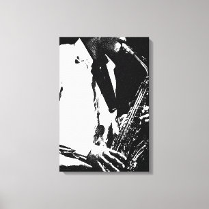 Lienzo Waccn saxofón de 16x24 (40x60cm)