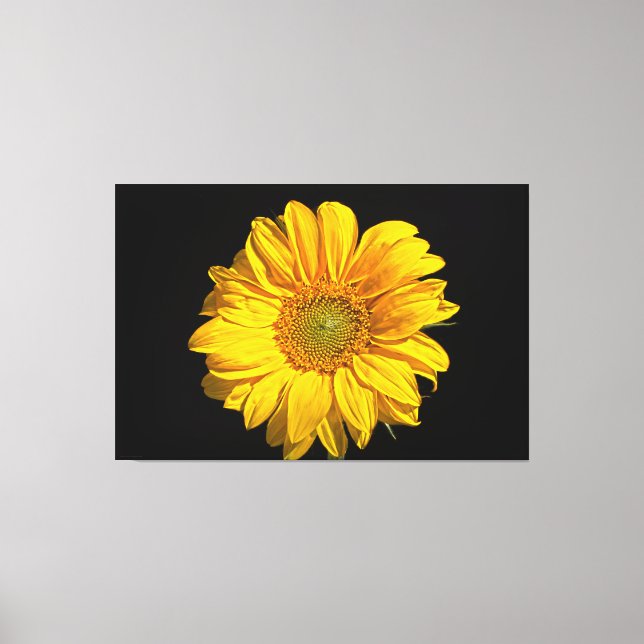 Lienzo Waccna de girasol 60x40 (150x100cm) (Anverso)
