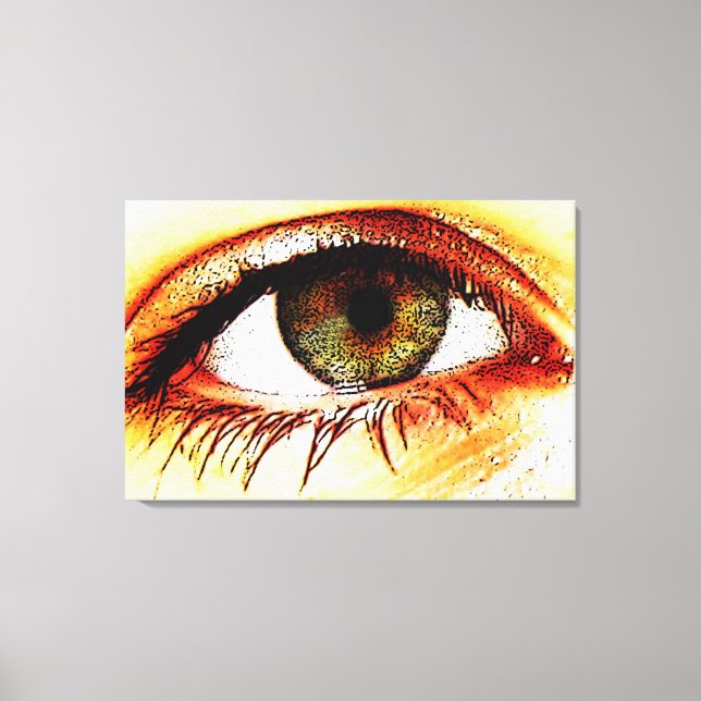 Lienzo Waccna de ojos 36x24 (90x60cm) (Anverso)
