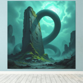 Lienzo Wächter der Energiequelle  