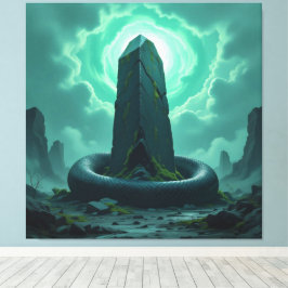 Lienzo Wächter der Energiequelle  