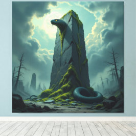 Lienzo Wächter der Energiequelle  