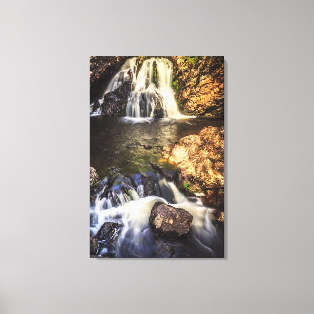 Lienzo Waddell Falls Truro, Nueva Escocia (Anverso)
