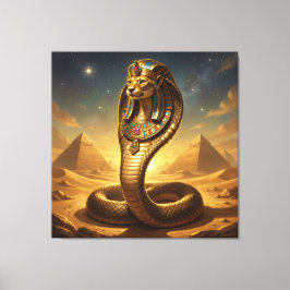Lienzo Wadjet – Egyptian Cobra Goddess