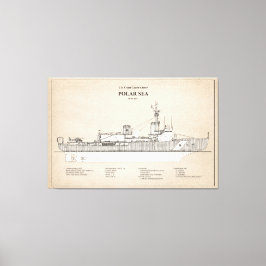 Lienzo Wagb-11 del Mar Polar de corte USCG - SBD
