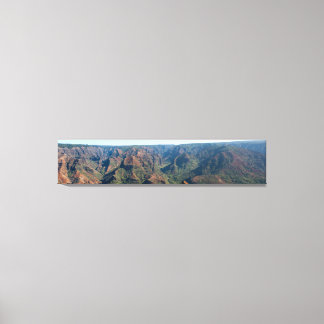 Lienzo Waimea Canyon Hawaii Fotografía Panorámica