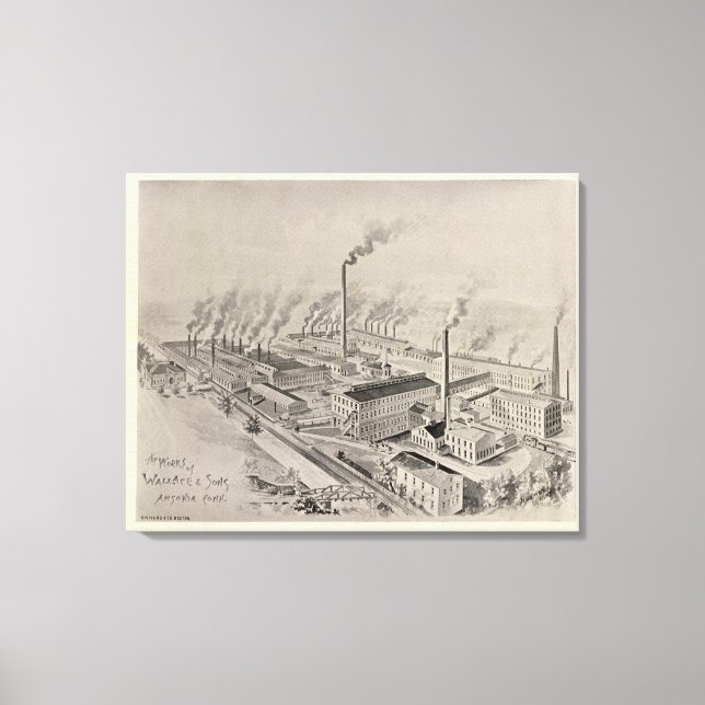Lienzo Wallace & Sons, Ansonia (Anverso)