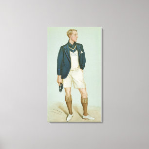 Lienzo Walter Erskine-Crum, ilustracion de 'Hombres de la