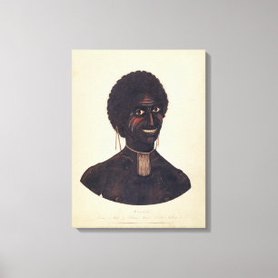 Lienzo Wambela, esposa de Cobbawn Wogi, jefe nativo