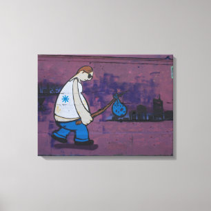 Lienzo Wanderer Graffiti