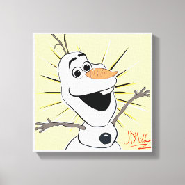 Lienzo Warm Hugs Snowman Canvas Print Wall Art