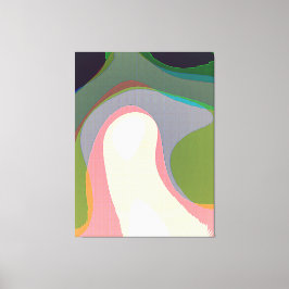 Lienzo Warps abstractas coloridas 208