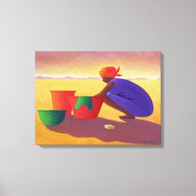 Lienzo Washer Woman 1999 (Anverso)