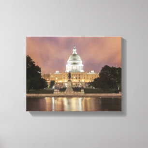 Lienzo Washington DC, Edificio Capitol