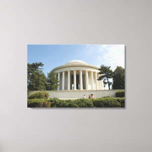 Lienzo Washington, DC. Monumento a Thomas Jefferson