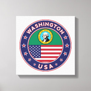 Lienzo Washington, Estados Unidos, poster de Washington