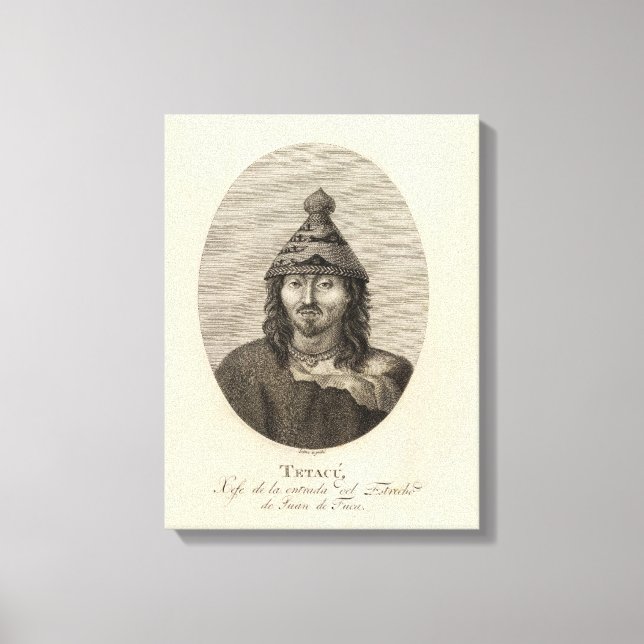 Lienzo Washington, Neah Bay ilustracion View (Anverso)