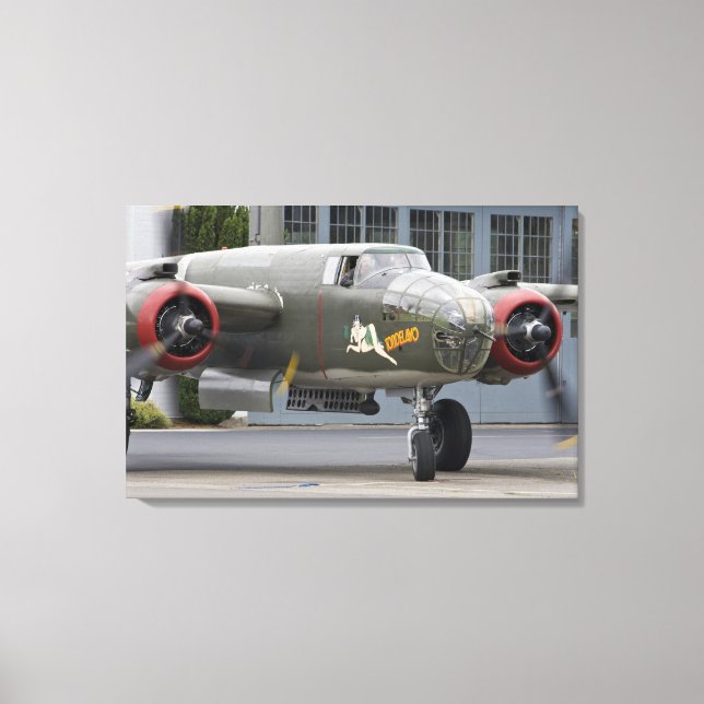 Lienzo Washington, Olympia, exhibición aérea militar. (Anverso)