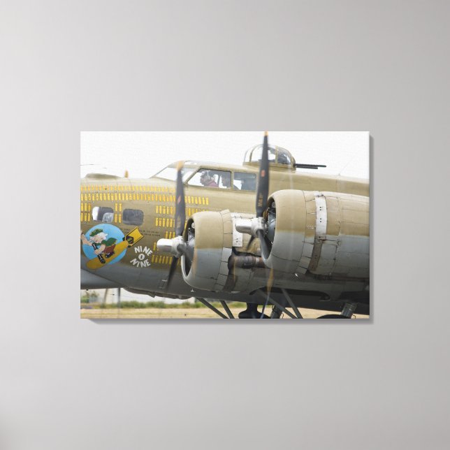 Lienzo Washington, Olympia, exhibición aérea militar. 2 (Anverso)