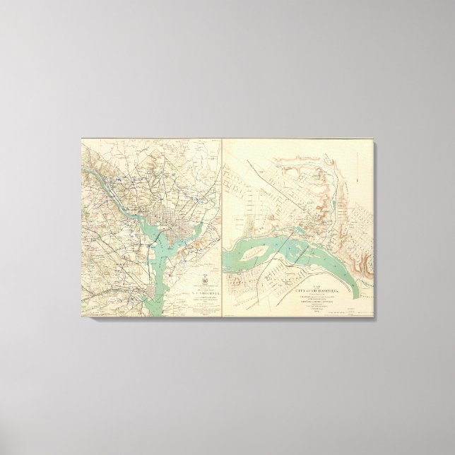 Lienzo Washington, Richmond (Anverso)