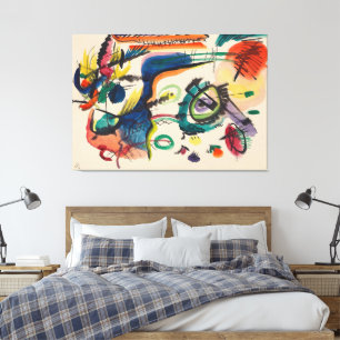 Lienzo Wassily Kandinsky - Borrador para 'Composición II'