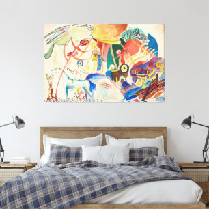 Lienzo Wassily Kandinsky - Borrador para 'Todos los Santo