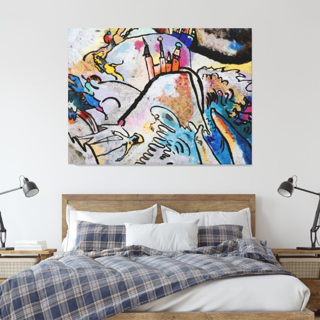 Lienzo Wassily Kandinsky - Con Sol (1911) (Insitu(Dormitorio))