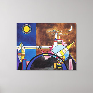 Lienzo Wassily Kandinsky - Gran Puerta De Kiev Abstracto