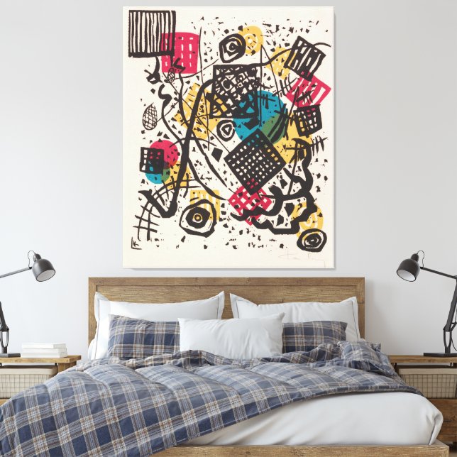 Lienzo Wassily Kandinsky - Kleine Welten  (Insitu(Dormitorio))