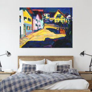 Lienzo Wassily Kandinsky - Murnau, Burggrabenstrasse