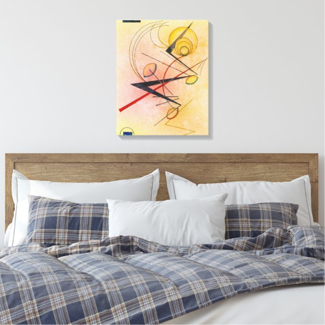 Lienzo Wassily Kandinsky - Pequeño Cálido  (Insitu(Dormitorio))