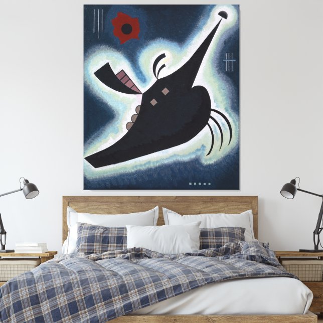 Lienzo Wassily Kandinsky - Pointy black (1931) (Insitu(Dormitorio))