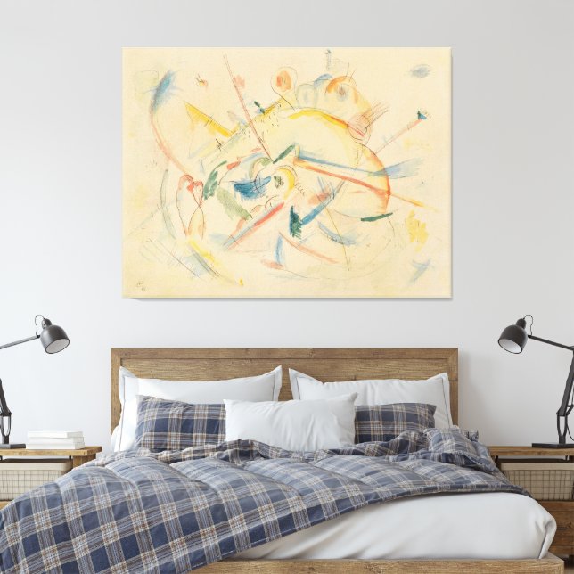 Lienzo Wassily Kandinsky - Sin título  (Insitu(Dormitorio))