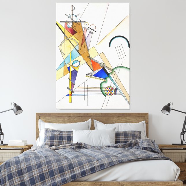Lienzo Wassily Kandinsky - Tejido  (Insitu(Dormitorio))