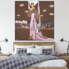 Lienzo Wassily Kandinsky - The Night (Walking Lady)