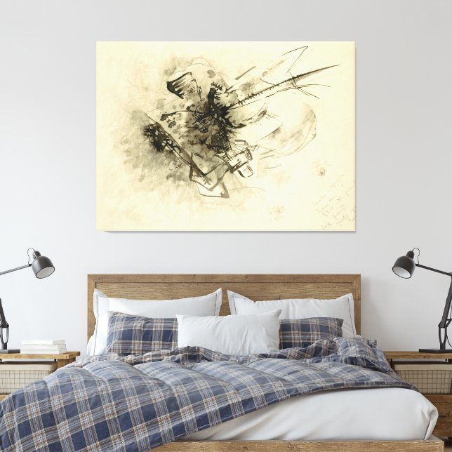 Lienzo Wassily Kandinsky - Untitled (1916)  - 319813 (Insitu(Dormitorio))