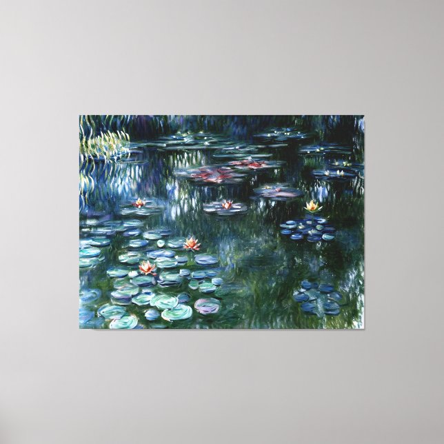 Lienzo Water Lilies (Anverso)