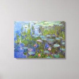 Lienzo Water Lilies, 1915 Claude Monet fresco, viejo, mae