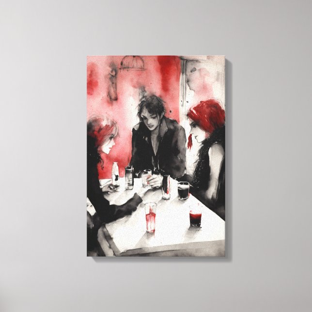 Lienzo Water Lilies Canvas Wall Art (Anverso)