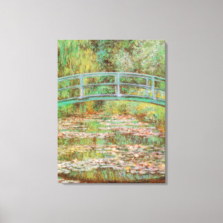 Lienzo Water Lilis y el Bella Artes japonés Bridge Monet