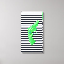 Lienzo Water pistol toy Wasserpistole Spielzeug photo art