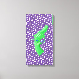 Lienzo Water pistol toy Wasserpistole Spielzeug photo art