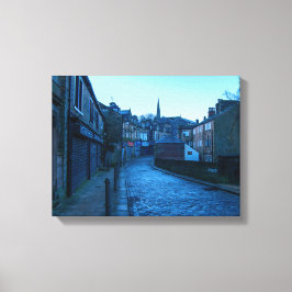 Lienzo Water Street Todmorden - Encanto empedrado al anoc