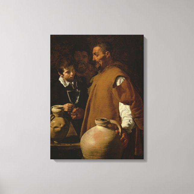 Lienzo Waterseller de Sevilla, c.1620 (Anverso)